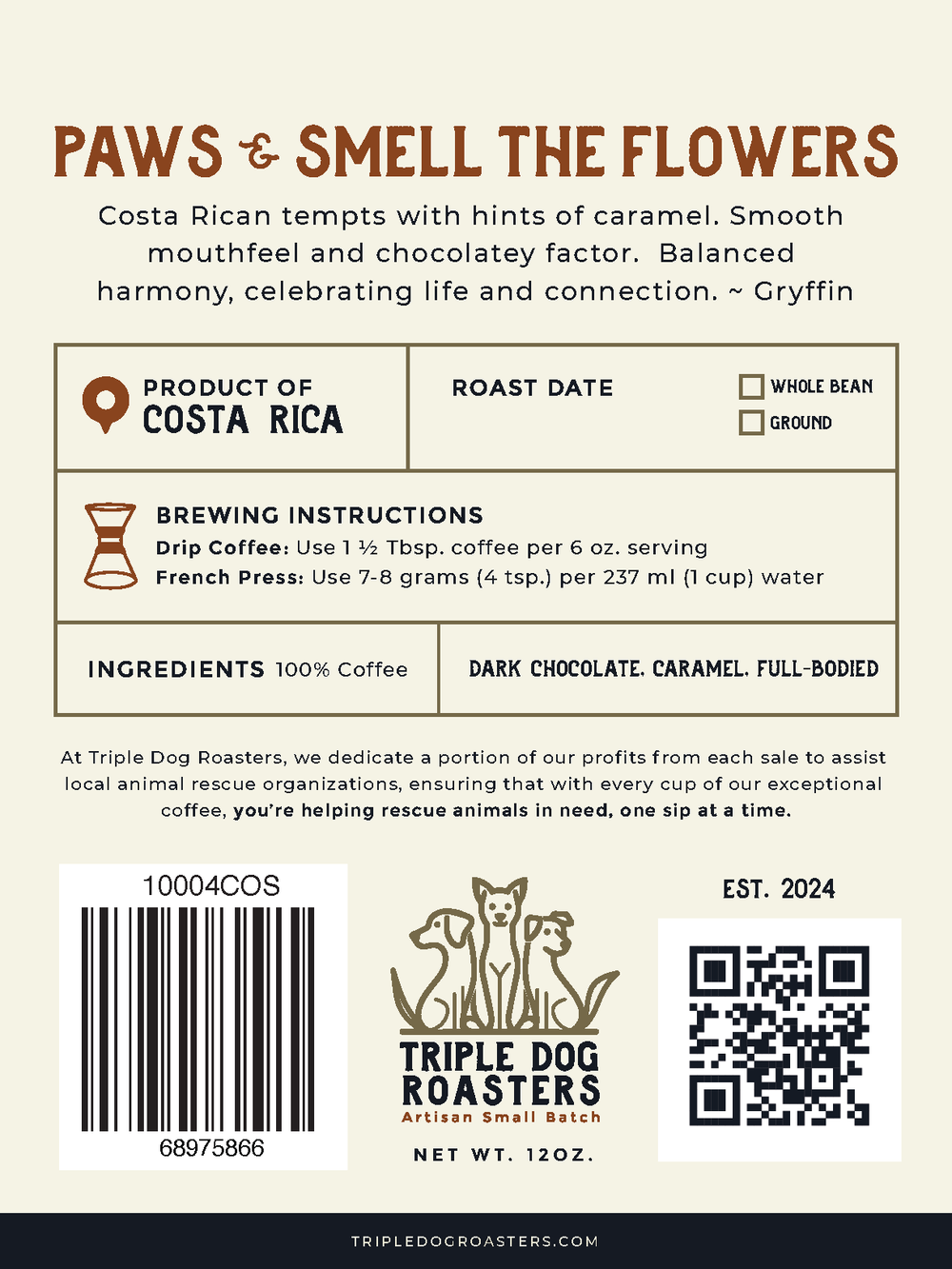 PAWS & SMELL THE FLOWERS